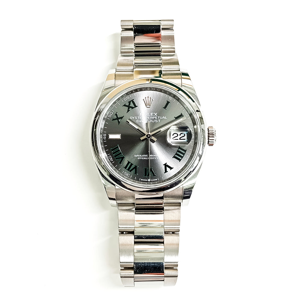 Datejust 36mm Domed Bezel Steel 126200