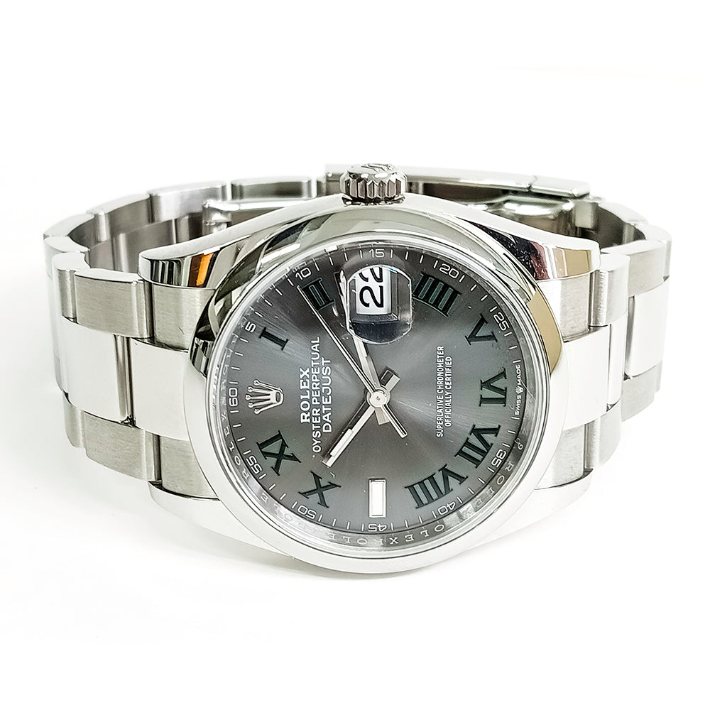Datejust 36mm Domed Bezel Steel 126200