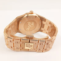 Royal Oak Frosted Quartz 33mm Rose Gold  67653OR.GG.1230OR.02
