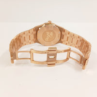 Royal Oak Frosted Quartz 33mm Rose Gold  67653OR.GG.1230OR.02