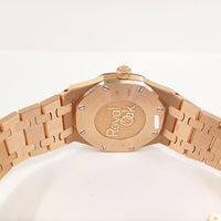 Royal Oak Frosted Quartz 33mm Rose Gold  67653OR.GG.1230OR.02