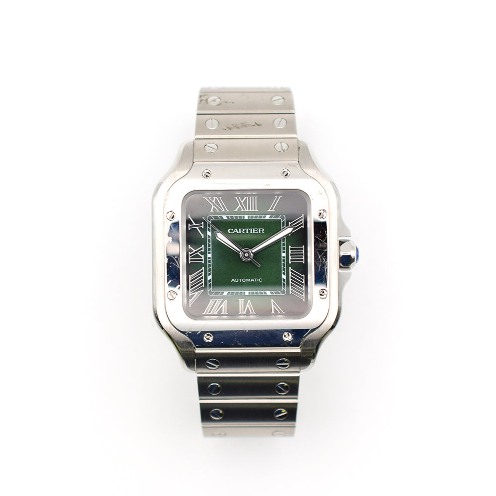 Santos De Cartier Medium 35.1mm Stainless Steel WSSA0061