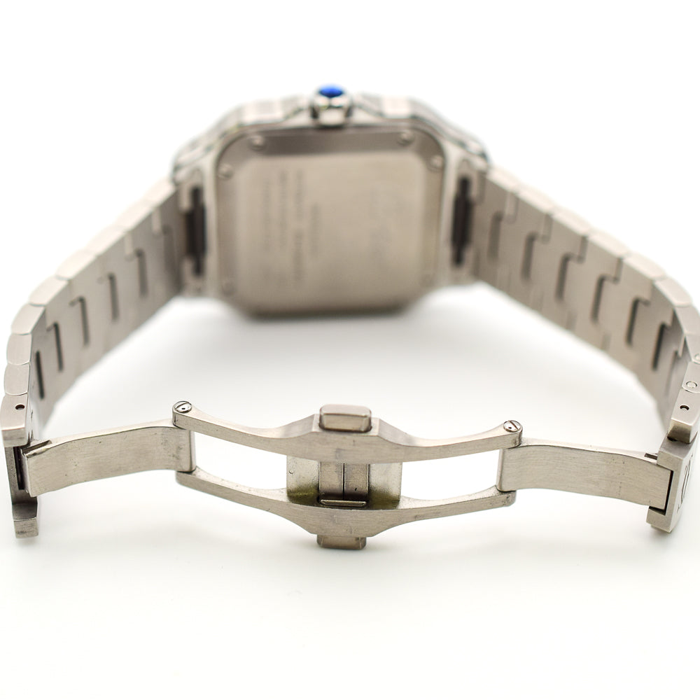Santos De Cartier Medium 35.1mm Stainless Steel WSSA0061