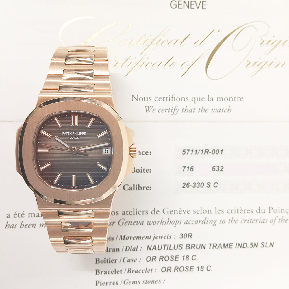 Nautilus 40mm Rose Gold 5711/1R-001