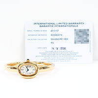 Baignoire Mini Quartz 24.6mm x 18.7mm Rose Gold - Size 15 WGBA0019