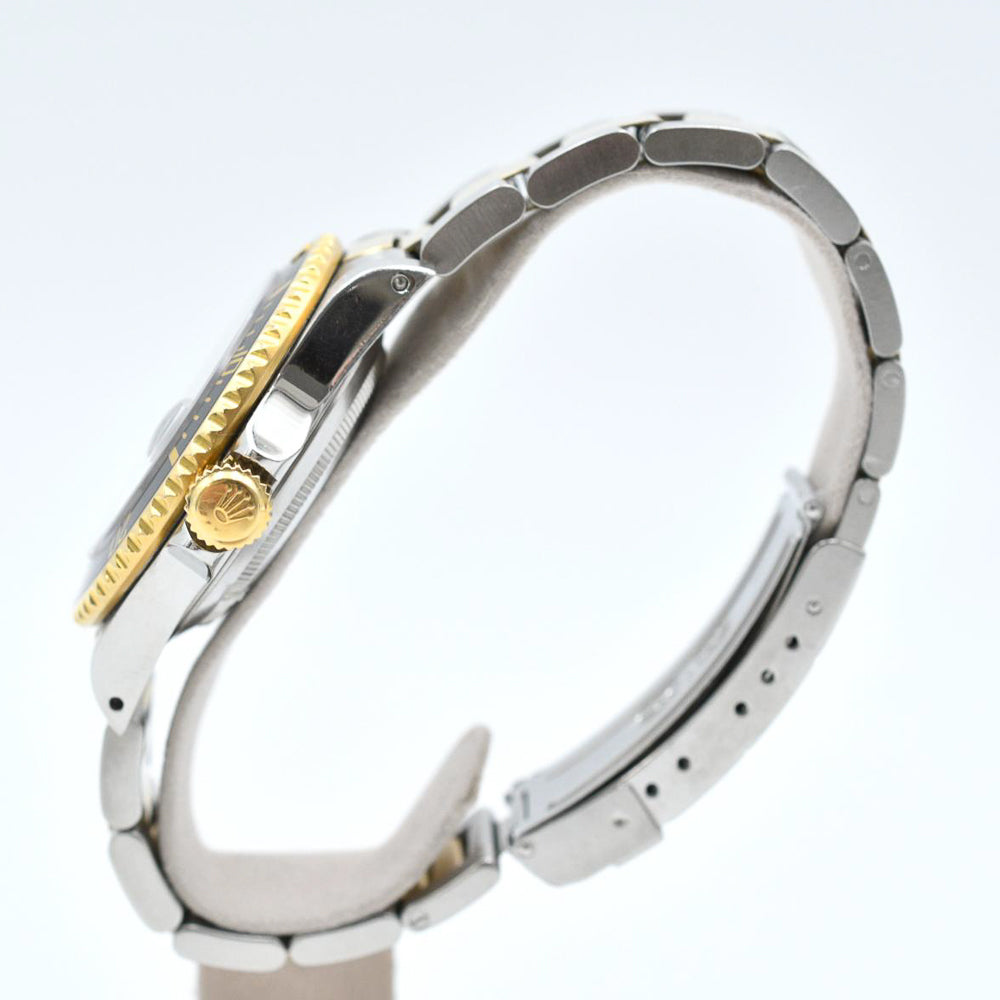 Submariner Date 40mm Black Bezel Steel and Yellow Gold 16613