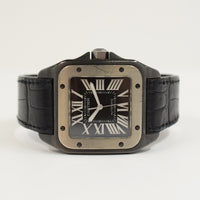 Santos 100 Automatic 38mm Titanium and PVD Steel  W2020010