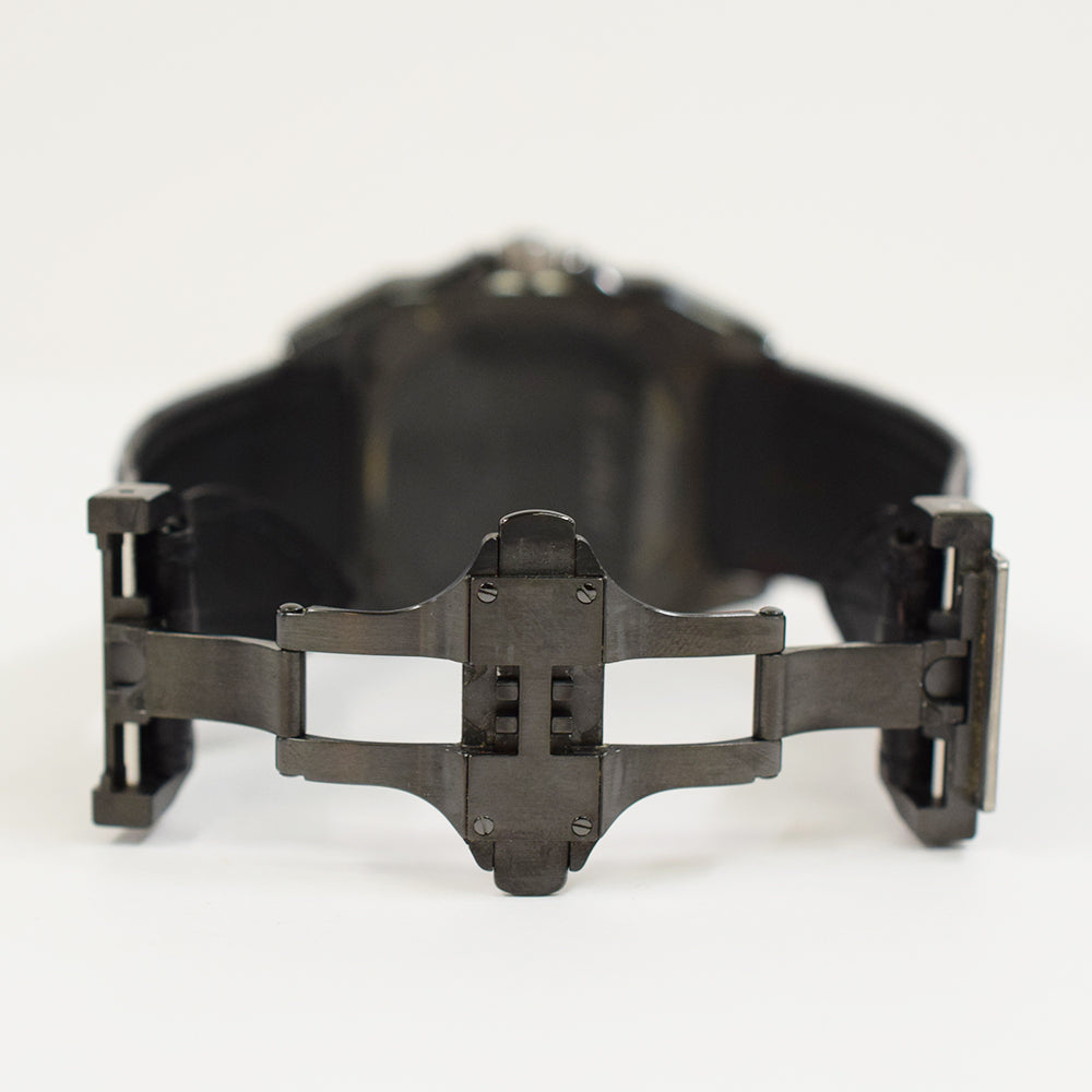 Santos 100 Automatic 38mm Titanium and PVD Steel  W2020010