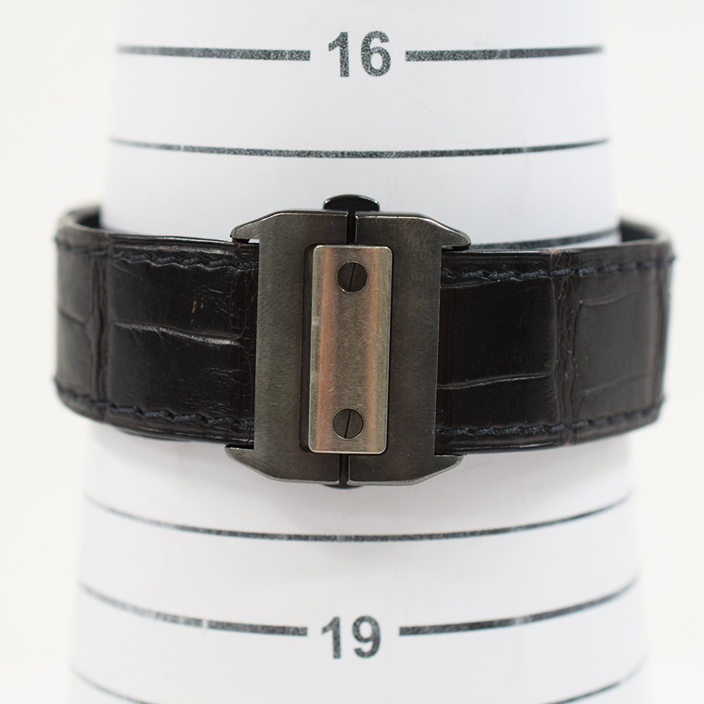 Santos 100 Automatic 38mm Titanium and PVD Steel  W2020010