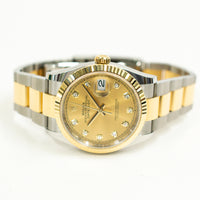 Datejust 36mm Steel and Yellow Gold 126233G