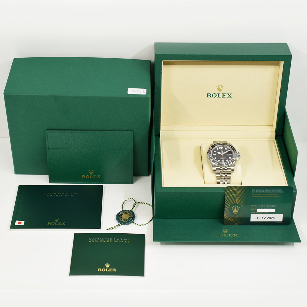 GMT-Master II "Bruce Wayne" Steel 126710GRNR