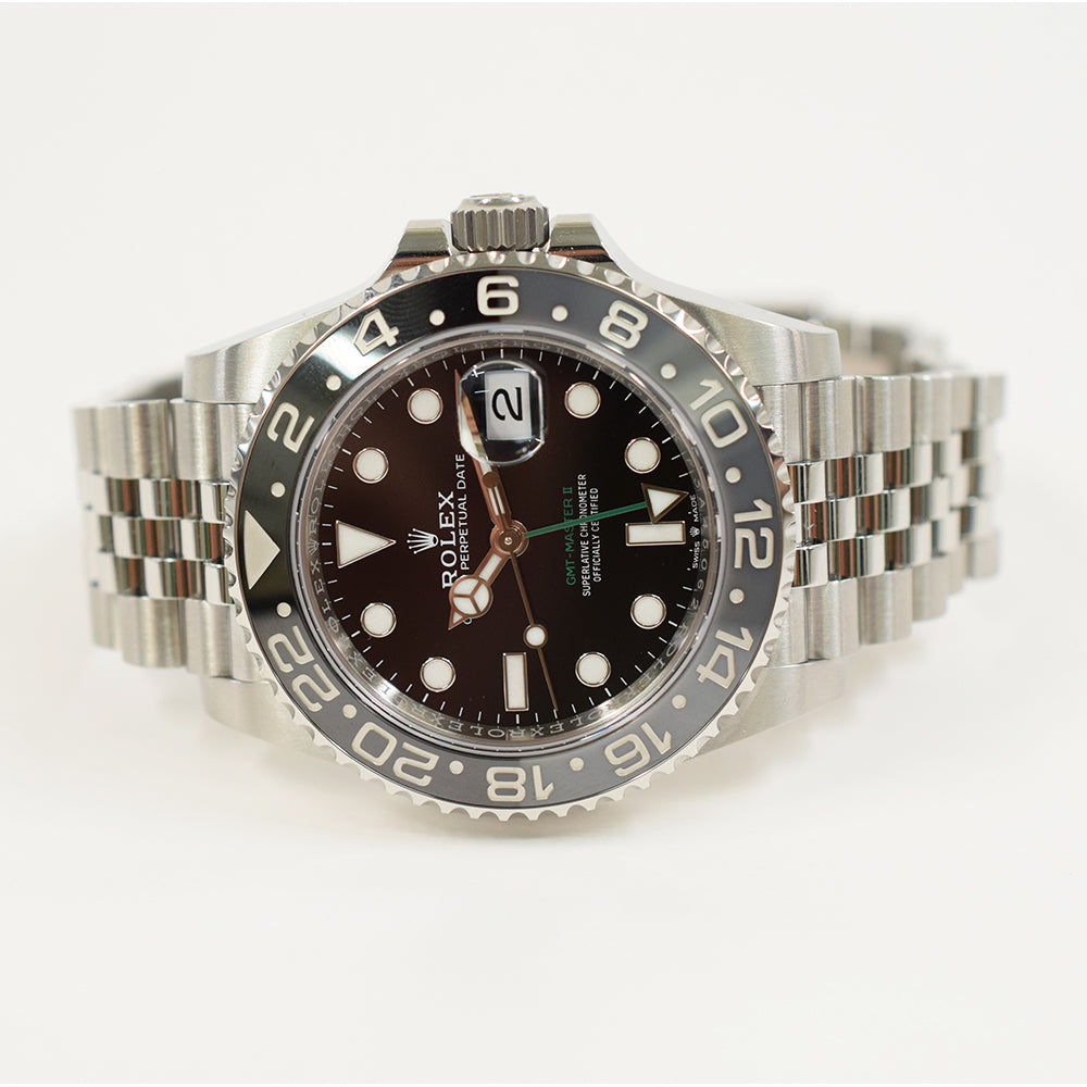 GMT-Master II "Bruce Wayne" Steel 126710GRNR