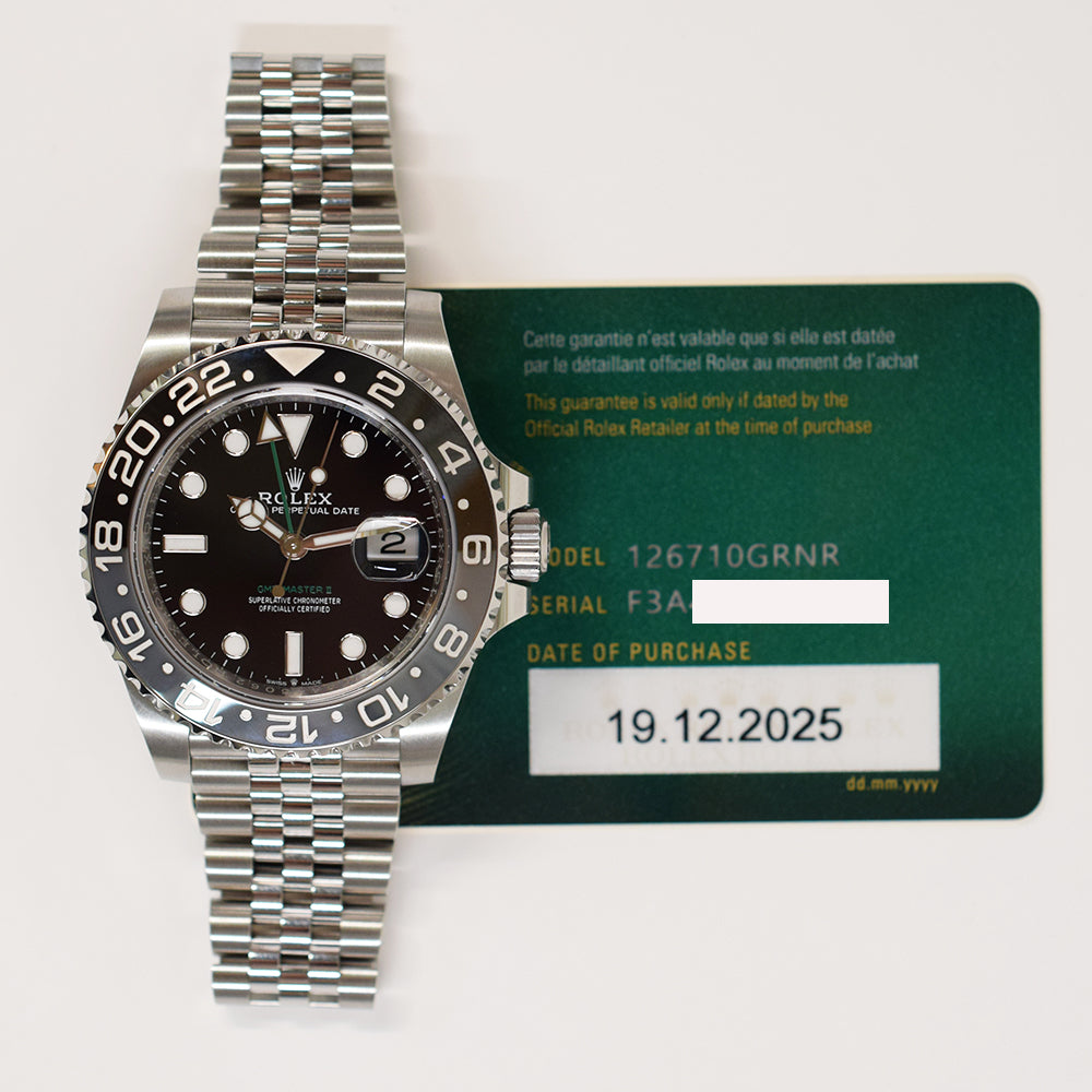 GMT-Master II "Bruce Wayne" Steel 126710GRNR