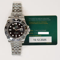 GMT-Master II "Bruce Wayne" Steel 126710GRNR