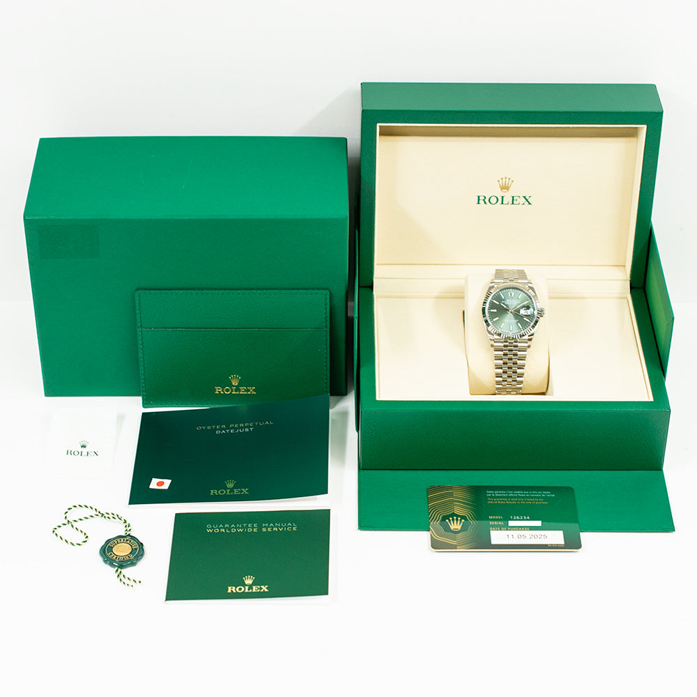 Datejust 36mmSteel and White Gold 126234