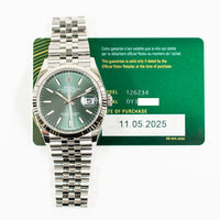 Datejust 36mmSteel and White Gold 126234