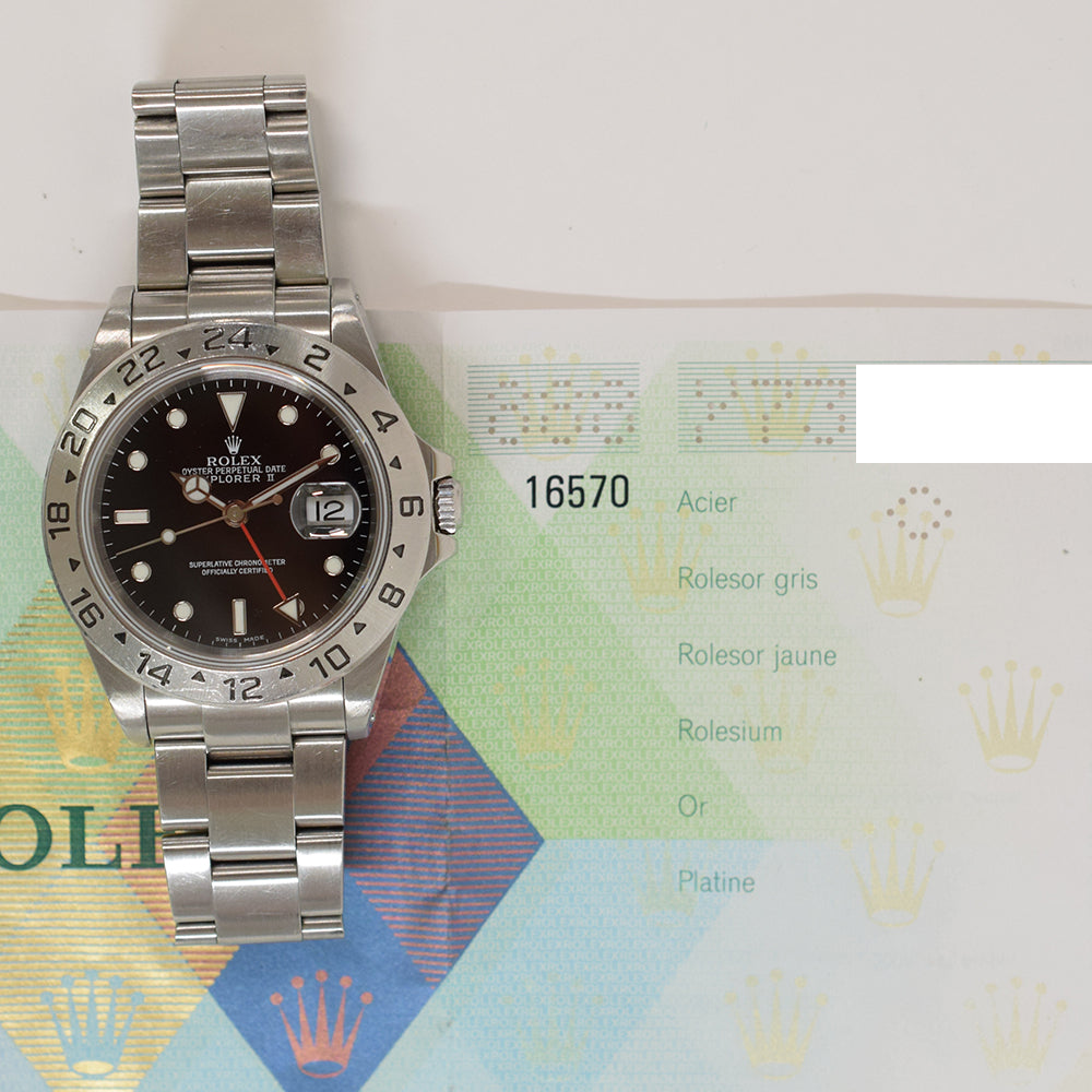 Explorer II 40mm Steel 16570