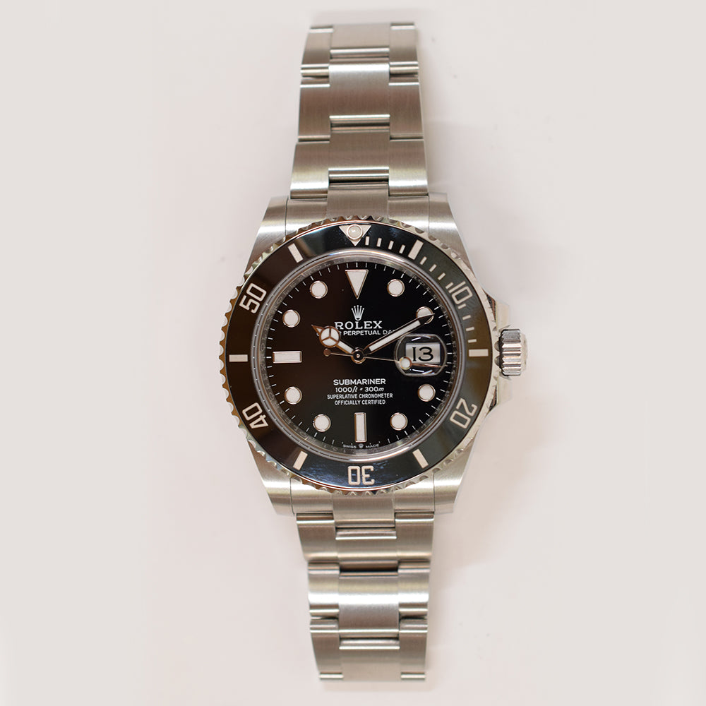 Submariner Date 41mm Black Bezel Steel 126610LN