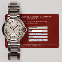 Ballon Bleu Large 36mm - Steel W6920046