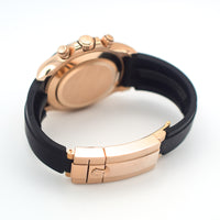 Daytona Rose Gold with Rubber Strap 116515LN