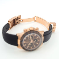 Daytona Rose Gold with Rubber Strap 116515LN