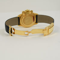 Daytona Yellow Gold  "Zenith Movement" on Leather Strap 16518