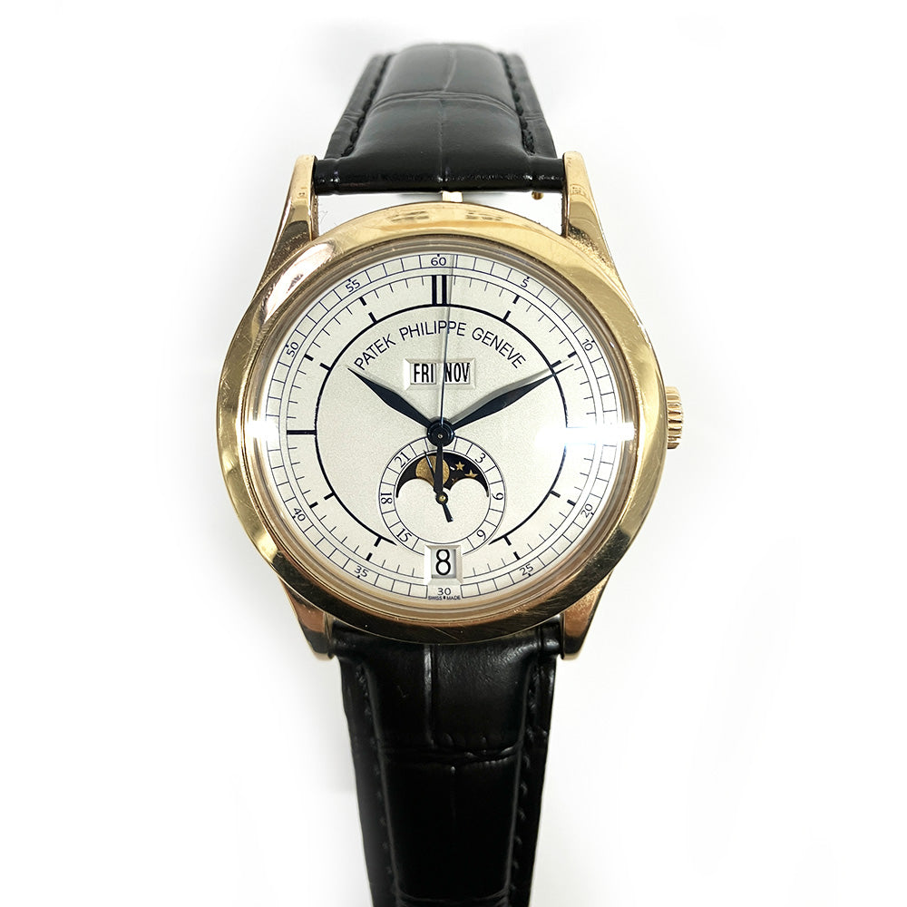 Annual Calendar 38.5mm Moon Phases Rose Gold 5396R-001