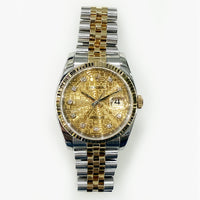 Datejust 36mm Steel and Yellow Gold 116233G