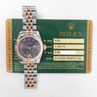 Datejust 26mm Steel and Rose Gold 179171