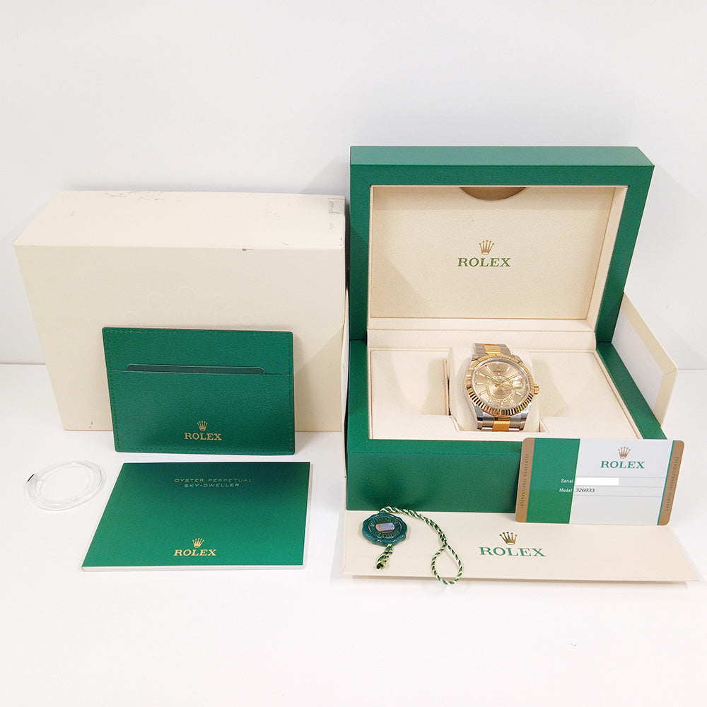 Sky-Dweller Steel and Yellow Gold 326933