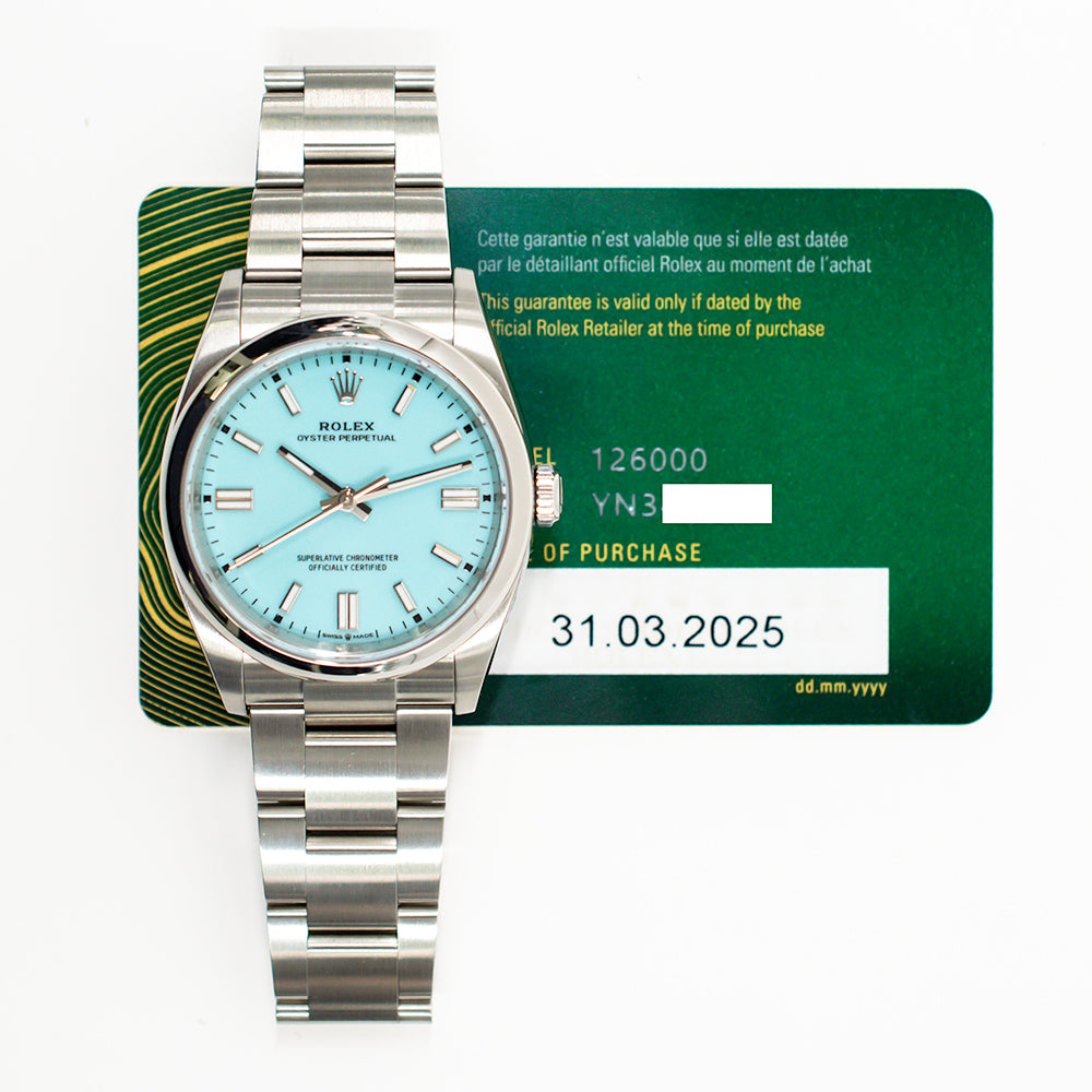 Oyster Perpetual 36mm Steel 126000