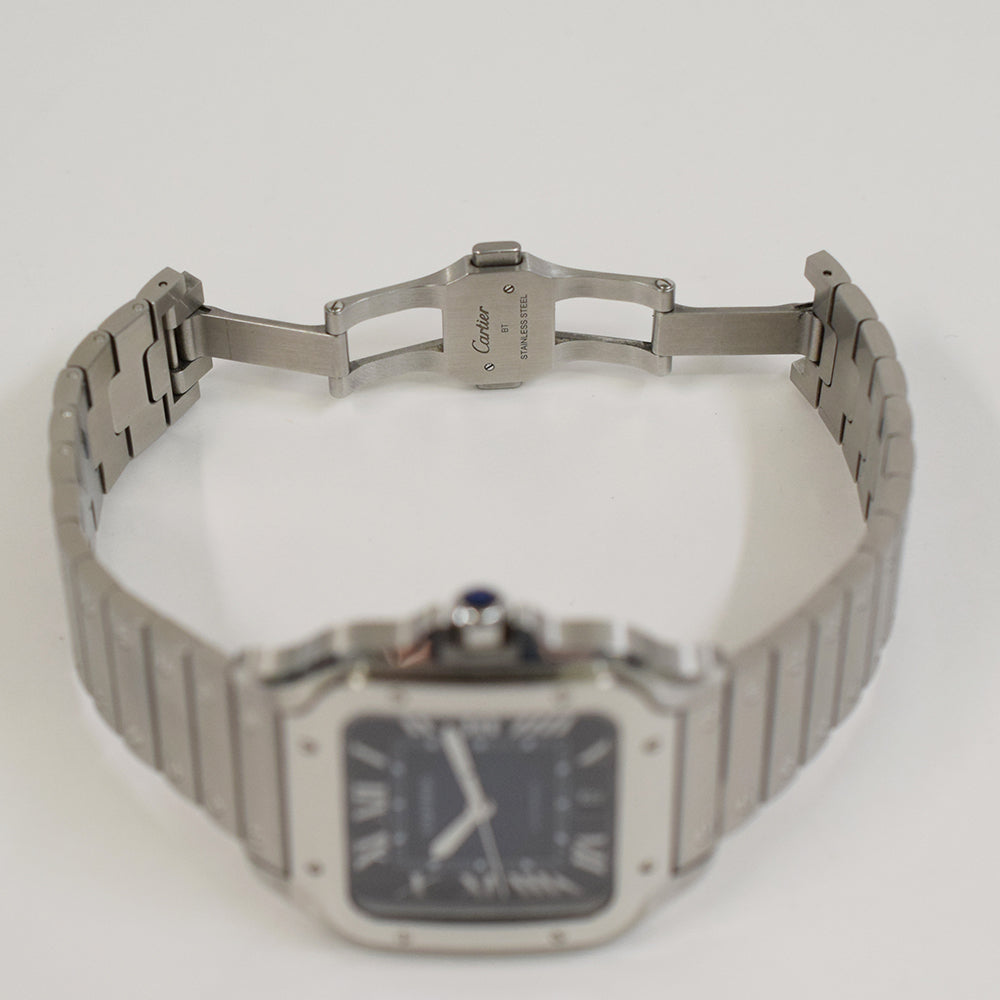 Santos de Cartier Large 39.8mm Stainless Steel Selfwinding WSSA0030