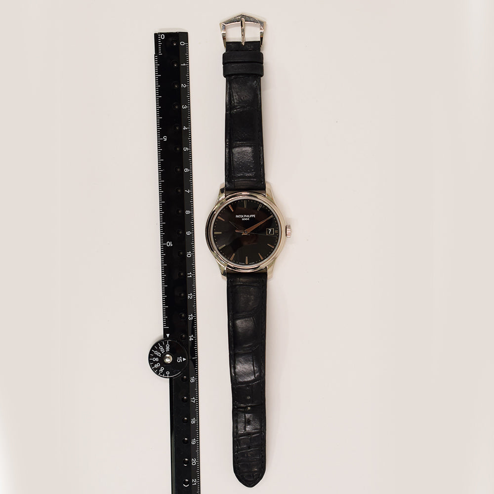Calatrava Automatic Date 39mm White Gold 5227G-010