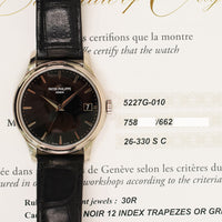 Calatrava Automatic Date 39mm White Gold 5227G-010