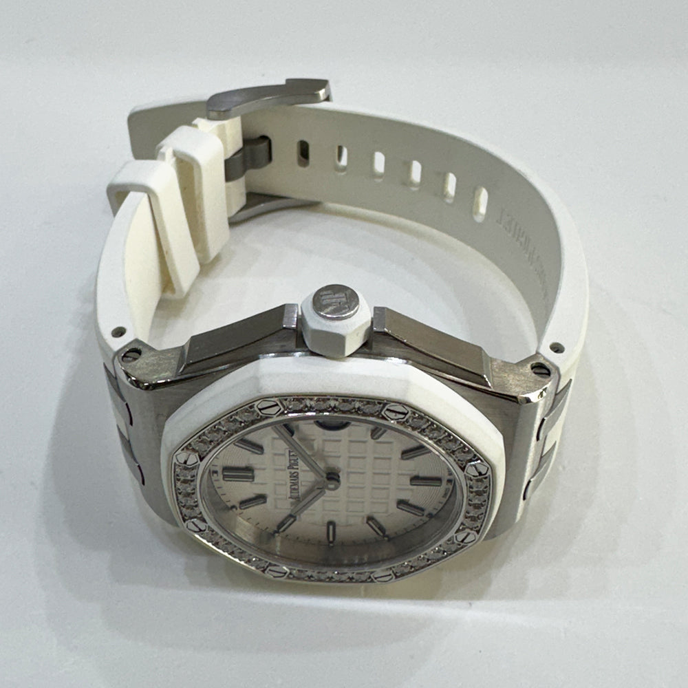 Royal Oak Offshore Lady 37mm Stainless Steel Diamond-set Bezel quartz 67540SK.ZZ.A010CA.01