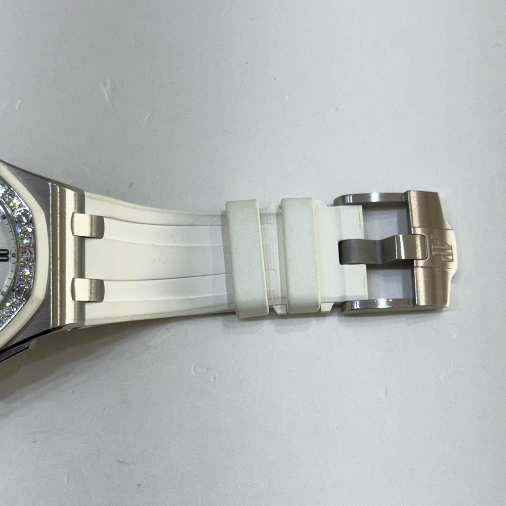 Royal Oak Offshore Lady 37mm Stainless Steel Diamond-set Bezel quartz 67540SK.ZZ.A010CA.01