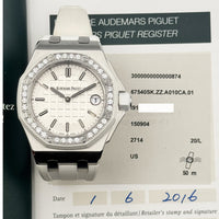 Royal Oak Offshore Lady 37mm Stainless Steel Diamond-set Bezel quartz 67540SK.ZZ.A010CA.01