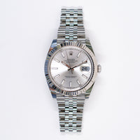 Datejust 41mm Steel and White Gold 126334