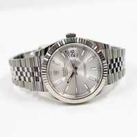 Datejust 41mm Steel and White Gold 126334