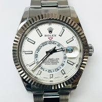 Sky-Dweller Steel and White Gold 326934