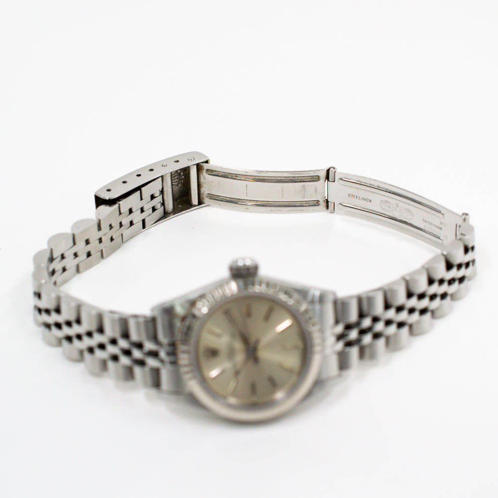 Oyster Perpetual 26mm Steel and White Gold 67194