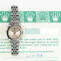 Oyster Perpetual 26mm Steel and White Gold 67194