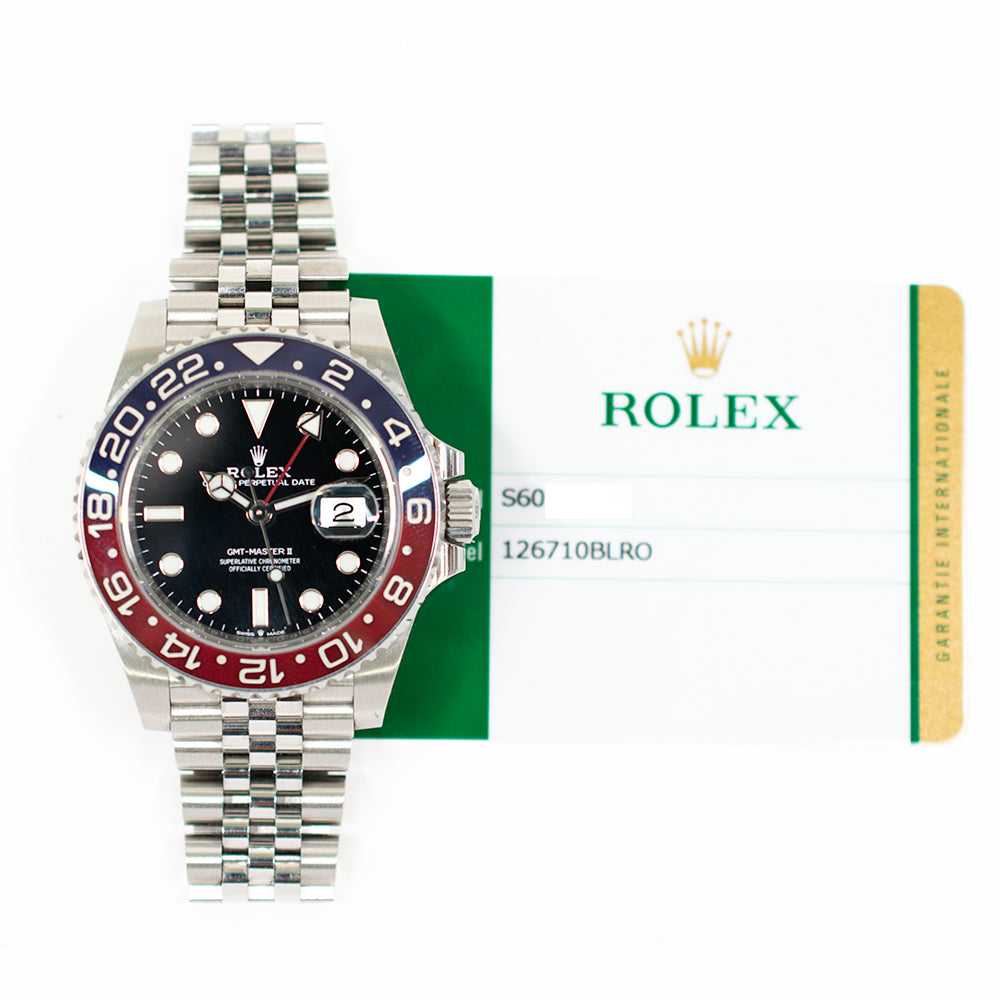 GMT-Master II "Pepsi" Steel 126710BLRO