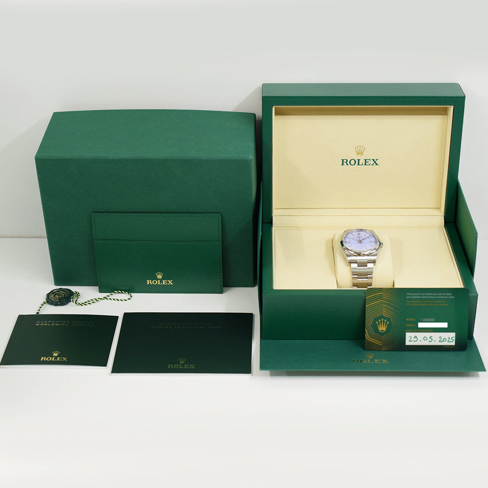 Oyster Perpetual 36mm Steel 126000