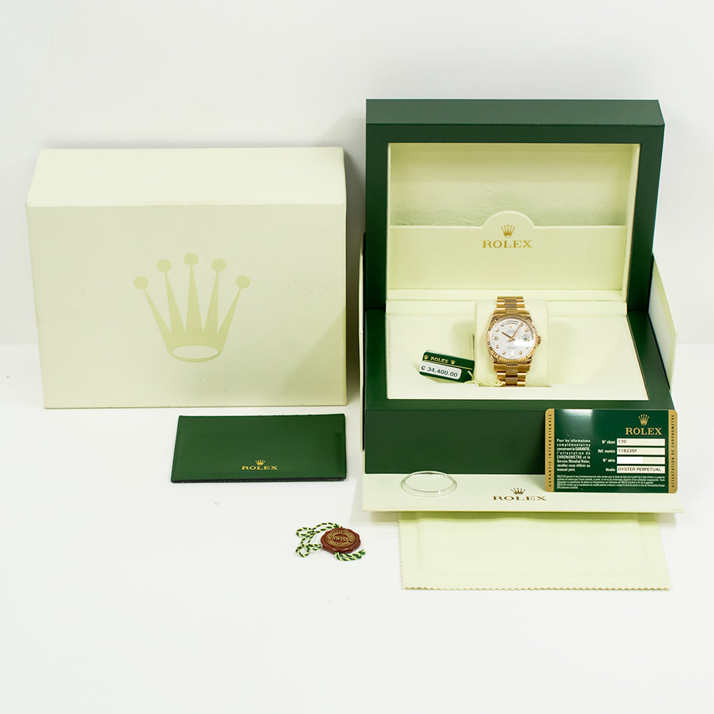 Day-Date 36mm Rose Gold 118235F