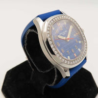 Aquanaut Luce 35.6mm Stainless Steel Diamond-set Bezel quartz 5067A-014