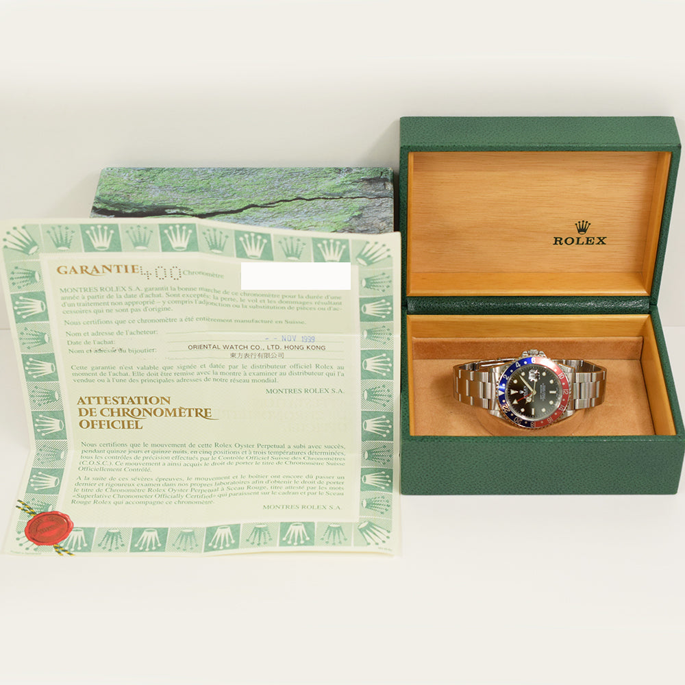 GMT Master I Transitional Pepsi Bezel 16700