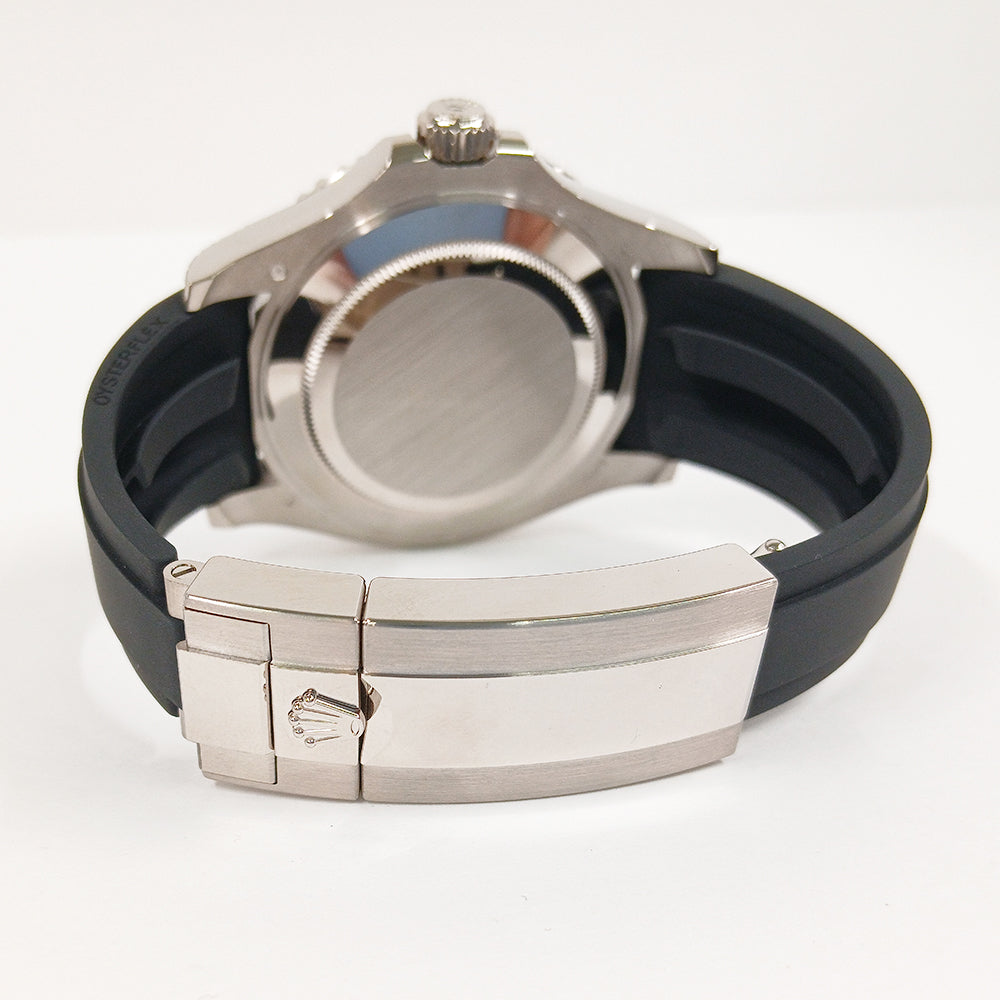 Yacht-Master 42mm White Gold on Strap 226659