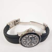 Yacht-Master 42mm White Gold on Strap 226659