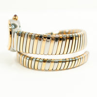 Serpenti Tubogas Quartz 35mm Steel and Rose Gold 102123